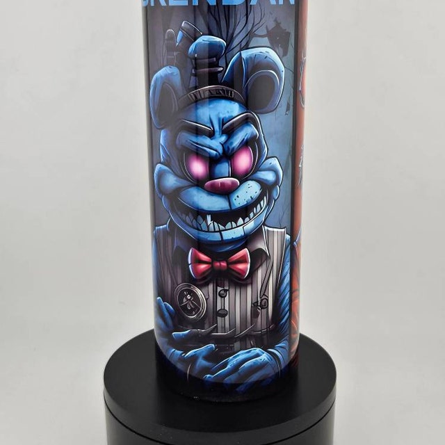 Five Nights At Freddy's 20oz Skinny Tumbler Wrap Png, Five Nights At F –  Drabundlesvg