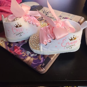 personalized baby girl shoes
