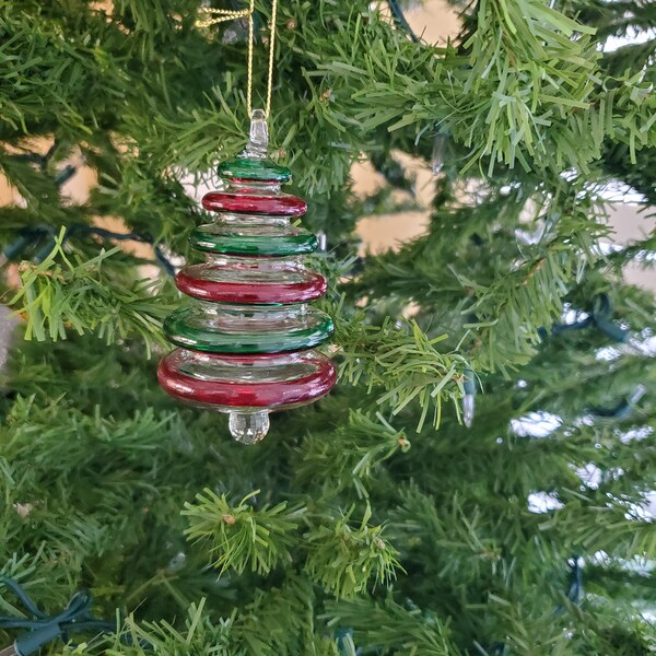 Blown Glass Handmade Christmas Tree Ornaments (hand Made and Hand ...