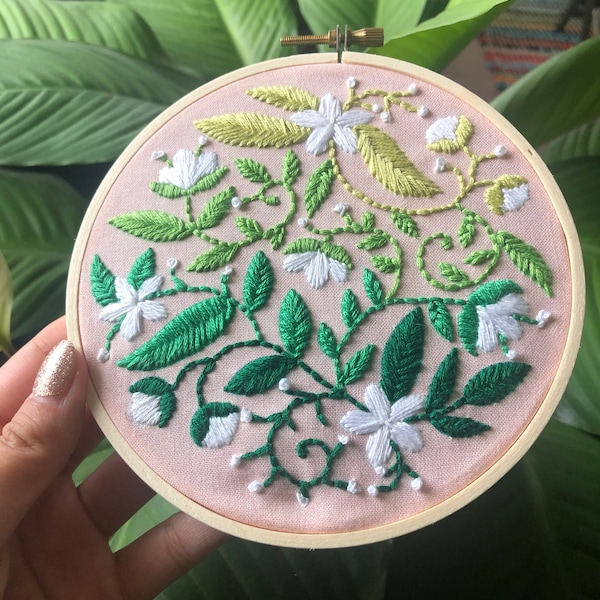 •BLISSFUL BLOOMS• beginner friendly embroidery kit