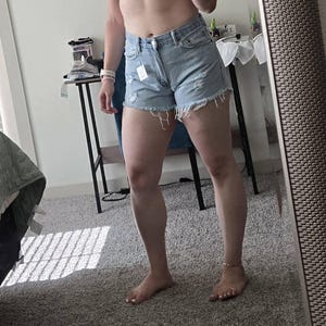 Vintage LEVI Shorts All Sizes CUSTOM-FIT Button Fly 501 or Zip Fly Levis Jean Denim Cutoff Shorts
