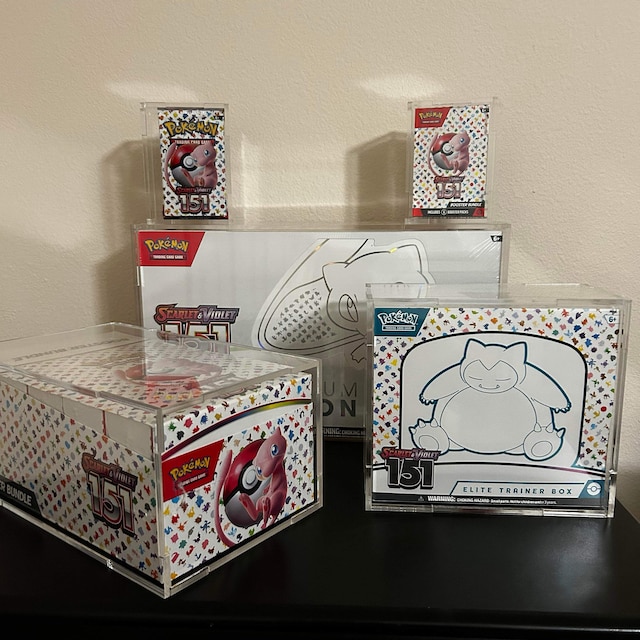 151 booster display box Pokemon Scarlet & Violet 151 Booster Bundle