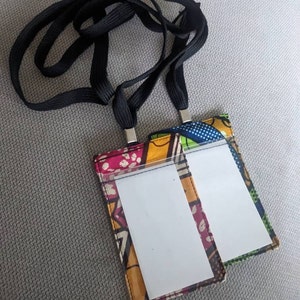 African Wax Print Fabric Luggage Tags for Suitcase Backpack Going Away ...