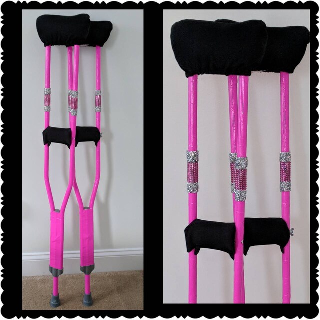 Solid Color Soft Padded Crutch Underarm Covers Pillows Etsy