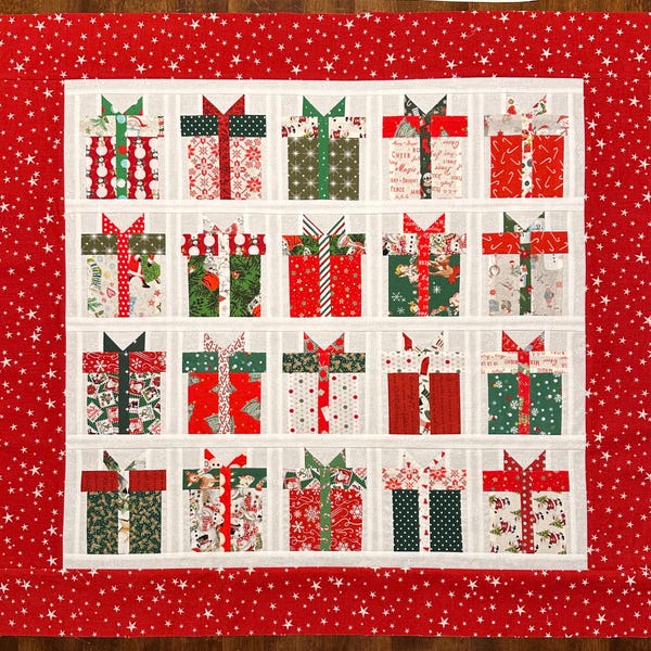 Gift Wrapped PDF Quilt Pattern the Pattern Basket - Etsy