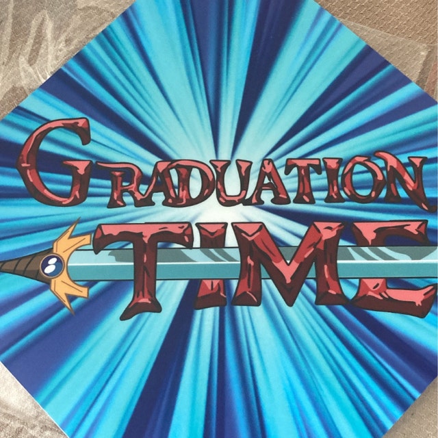 Handmade Graduation Cap Topper, Graduation Cap Decorations, Adventure –  Once Upon a Time