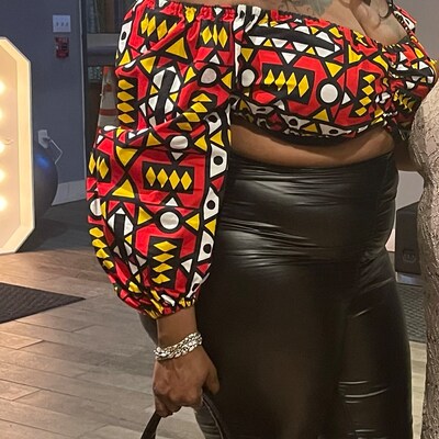Oyemwen Camouflage High Slit Maxi Skirt main image 1
