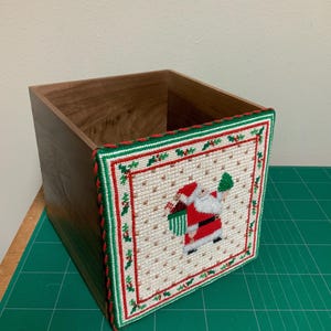 Handmade Natural Hardwood Planter Box: Walnut, Maple, Cherry, Mahogany