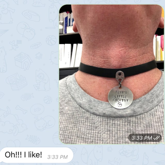 Personalized Slave Tag Property of Master Tag BDSM slave Etsy