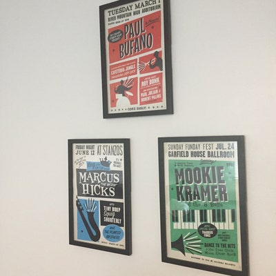 Marcus the Worm Hicks Vintage Jazz Poster Inspired by I Think You ...