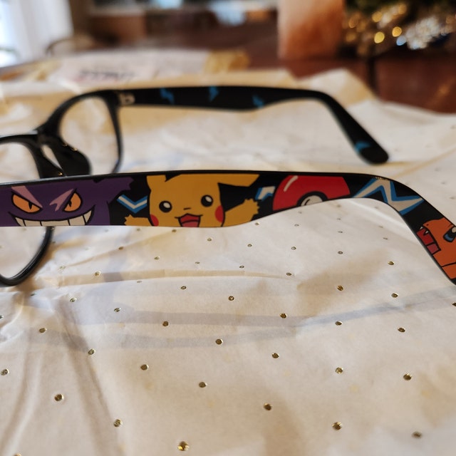 Custom Pokemon Digimon glasses/sunglasses by Ketchupize