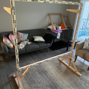 Wooden Free Standing Frame for Rug Tufting Pine Strong and Stable With Two  Rows of Tack Strips Ready to Use 48x72 Inner Size -  Israel