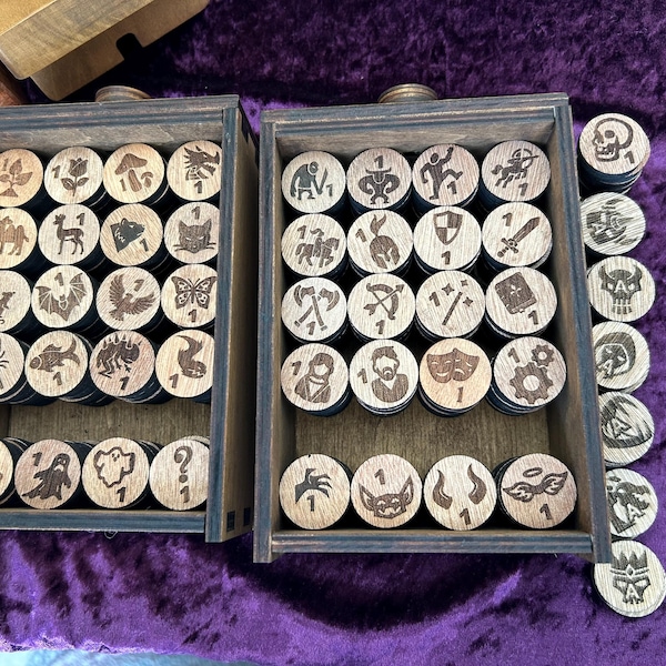 3D Printed Gaming Tokens: Class, Boss, NPC, and Monster TTG Tokens - Etsy