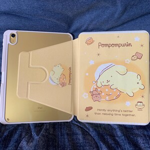 とってもキュートなサンリオのポムポムプリン iPad ケース: サンリオの