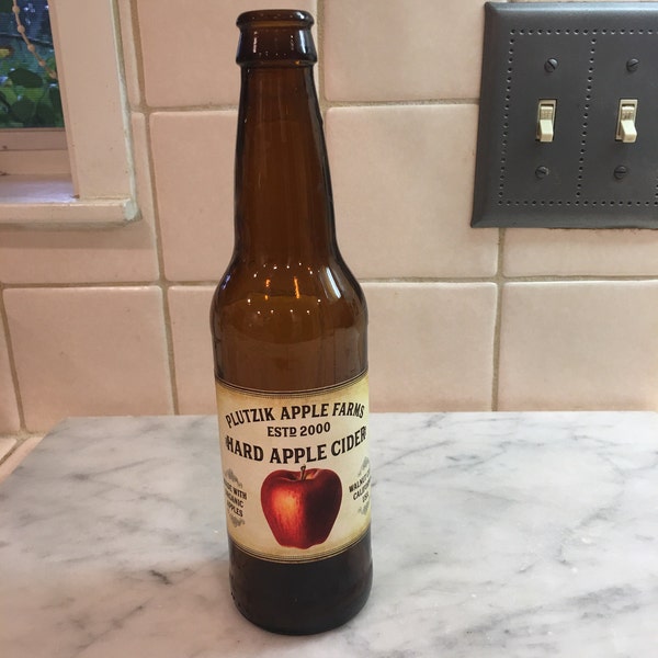Customized Label - Homemade Apple Cider, Hard Apple Cider, Scrumpy ...