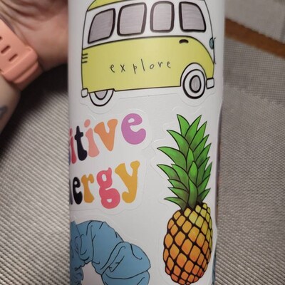 STICKERS / 35 Hydro Flask Stickers VSCO Girl for Laptop - Etsy