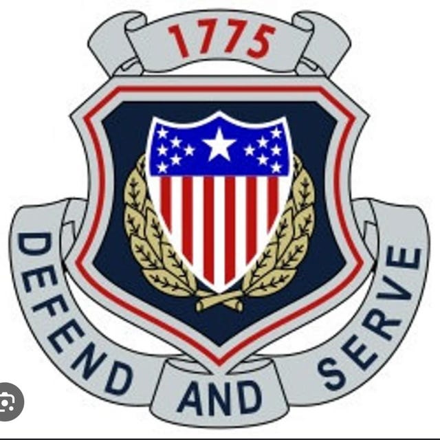 US Army Adjutant Generals Corps Regimental Crest Vector