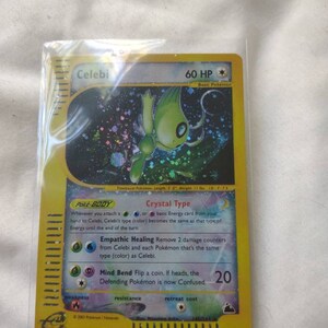 ポケモンカード　セレビィ Celebi 145/144 英語版 Celebi 145/144 Skyridge - English Version - Holographic