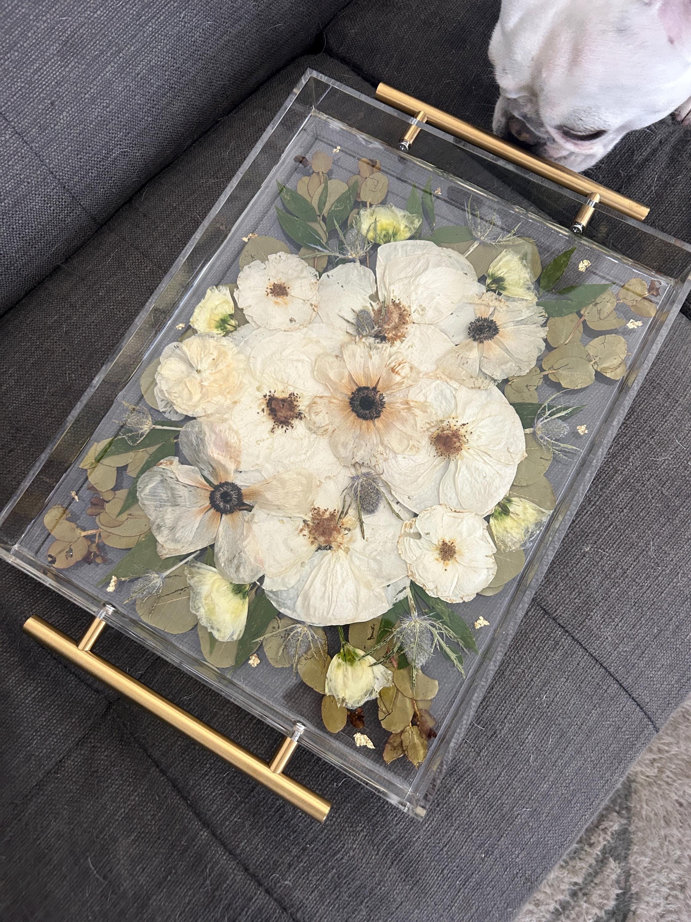 Preserved flowers from Taylor's etsy review