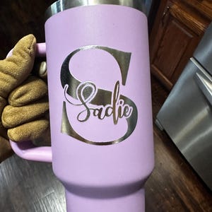 Kim added a photo of their purchase
