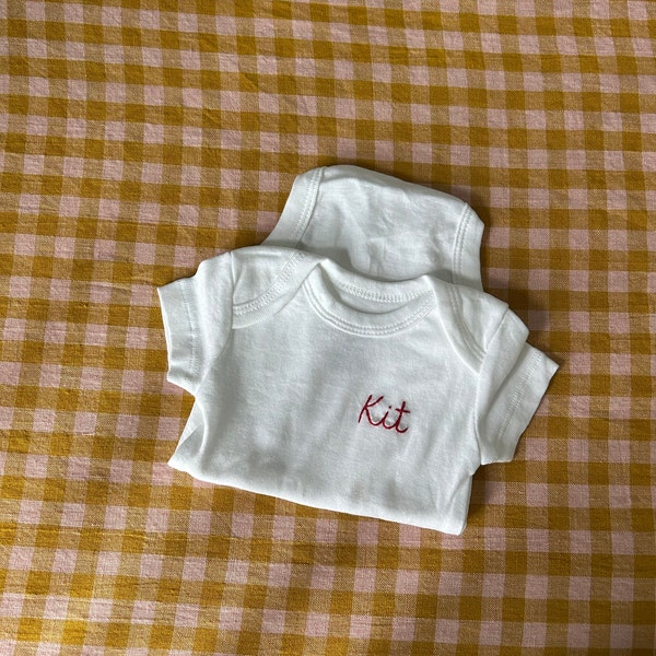 Baby Bodysuit with Crown Embroidery - Elegant and Comfortable for Special Moments