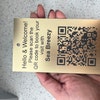 10 Laser Engraved Number Ovals - Table Markers, Locker Tags, Pub & Restaurant Numbers, Brushed Plastic