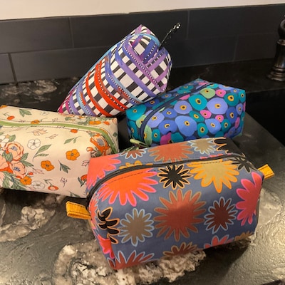Demi Boxy Bag PDF Sewing Pattern / Sewing Tutorial / Boxy Zipper Pouch ...