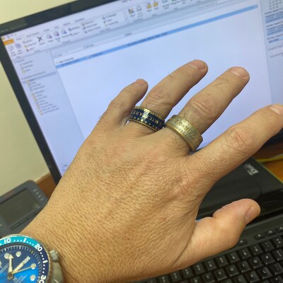 USMVMC Double Sided Challenge Coin Ring - Etsy