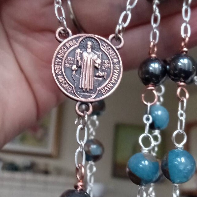 3 Silver Thunderbird Charm Pendant With Turquoise for