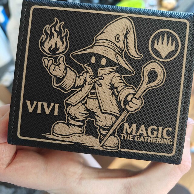 Vivi Final Fantasy IX MTG Deck Box | Universe Beyond | Holds 100+