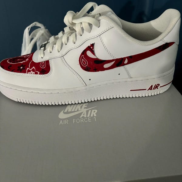 custom rose air force 1