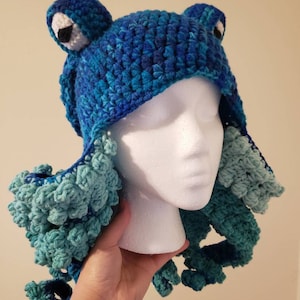 Crochet Pigtail Hat PATTERN please read description before | Etsy