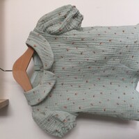 Baby Blouse PDF Sewing Pattern – Instant Download – Peter Pan Collar ...