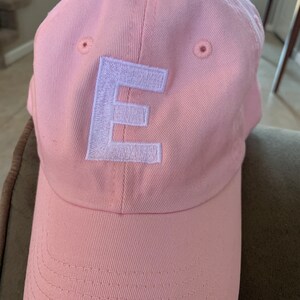YOUTH Initial Monogram Baseball Cap Custom Color Hat and Embroidery. - Etsy