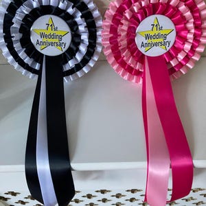 Floral Tribute Ribbon, Birthday Bouquet and Wreath Ribbon. Personalised ...