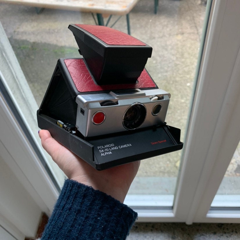 Polaroid SX-70 ALPHA シアーズ別注モデル カメラ フィルムカメラ