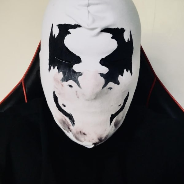 Rorschach Mask With REAL Moving Inkblots - Etsy