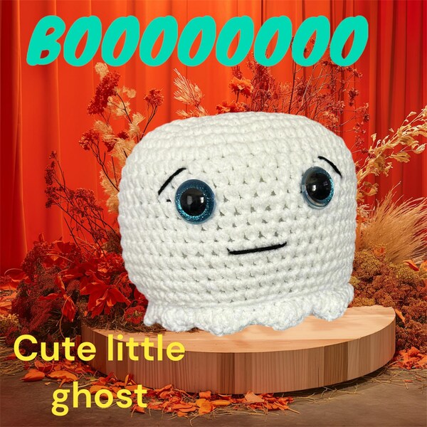 Crochet Ghost Plushie Pattern Ghost Amigurumi Pattern PDF Download Etsy