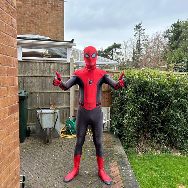 スパイダーマンスーツ - インフィニティウォーアイアン