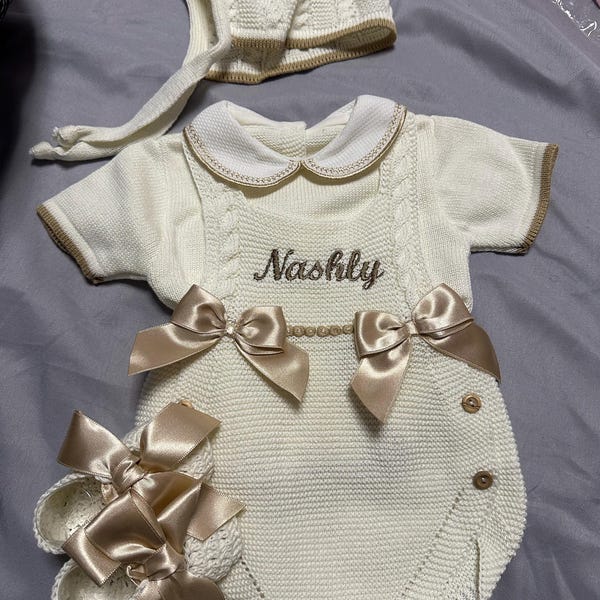 Monna Knit Baby Set