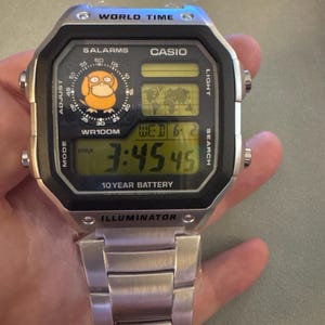 Custom “honda” Modified Watch Based on Casio Ae1200, New in Box