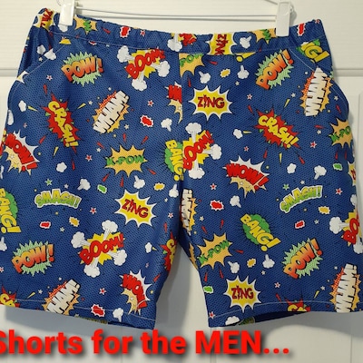 PDF Sewing Pattern Men's Shorts With Pockets in 6 Sizes - Etsy