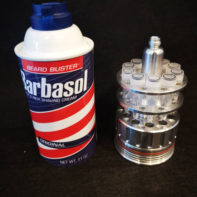 ジュラシックパーク　バーバソル缶　クライオンキャニスター　プロップレプリカ ジュラシックパーク バーバソル缶 クライオンキャニスター