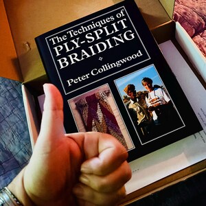 Book: the Techniques of Ply-split Braiding by Peter Collingwood - Etsy
