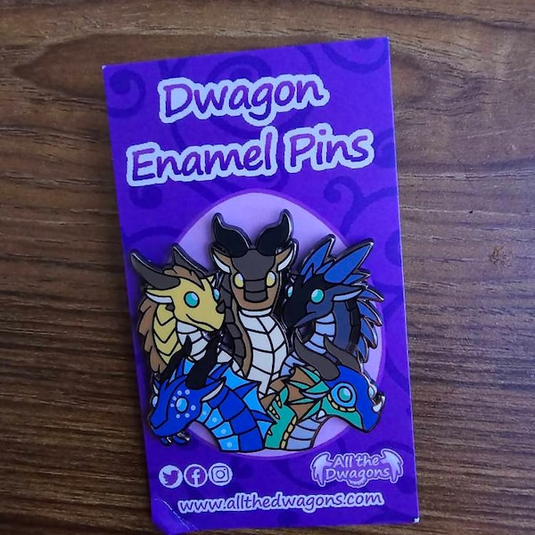 Wings Of Fire Pin Clay Pin Sunny Pin Starflight Pin Tsunami Pin