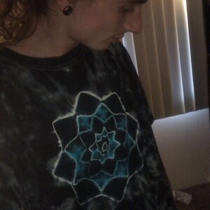 dark side of the moon tie dye