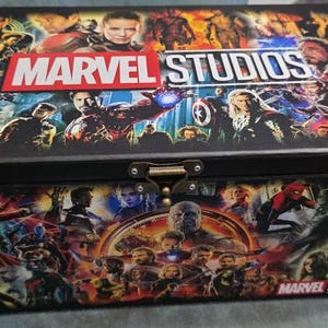 Marvel Studios MCU - Dvds/blu-rays Box Chest MDF - Etsy