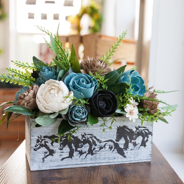 Custom Schablone „3 Horses Running“ – 11 X 8,5 Zoll, Für Kunst, Deko, Holz, Wände