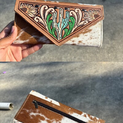 tooled leather booties