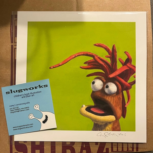 Slugworks Pepe the King Prawn Print - Etsy